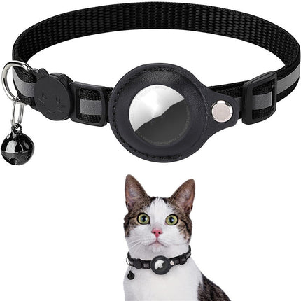 Reflective Waterproof AirTag Holder Collar for Dogs & Cats